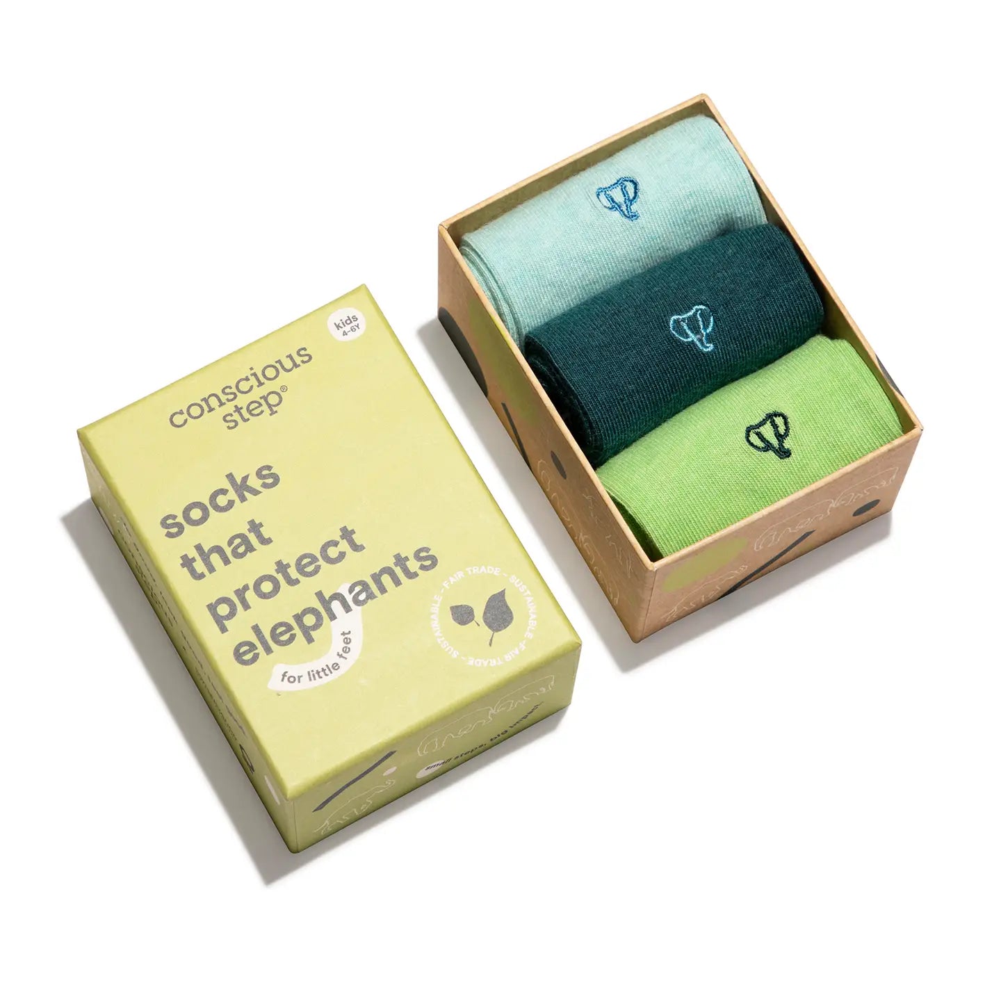 SOCKS THAT PROTECT ELEPHANTS (SET OF 3)