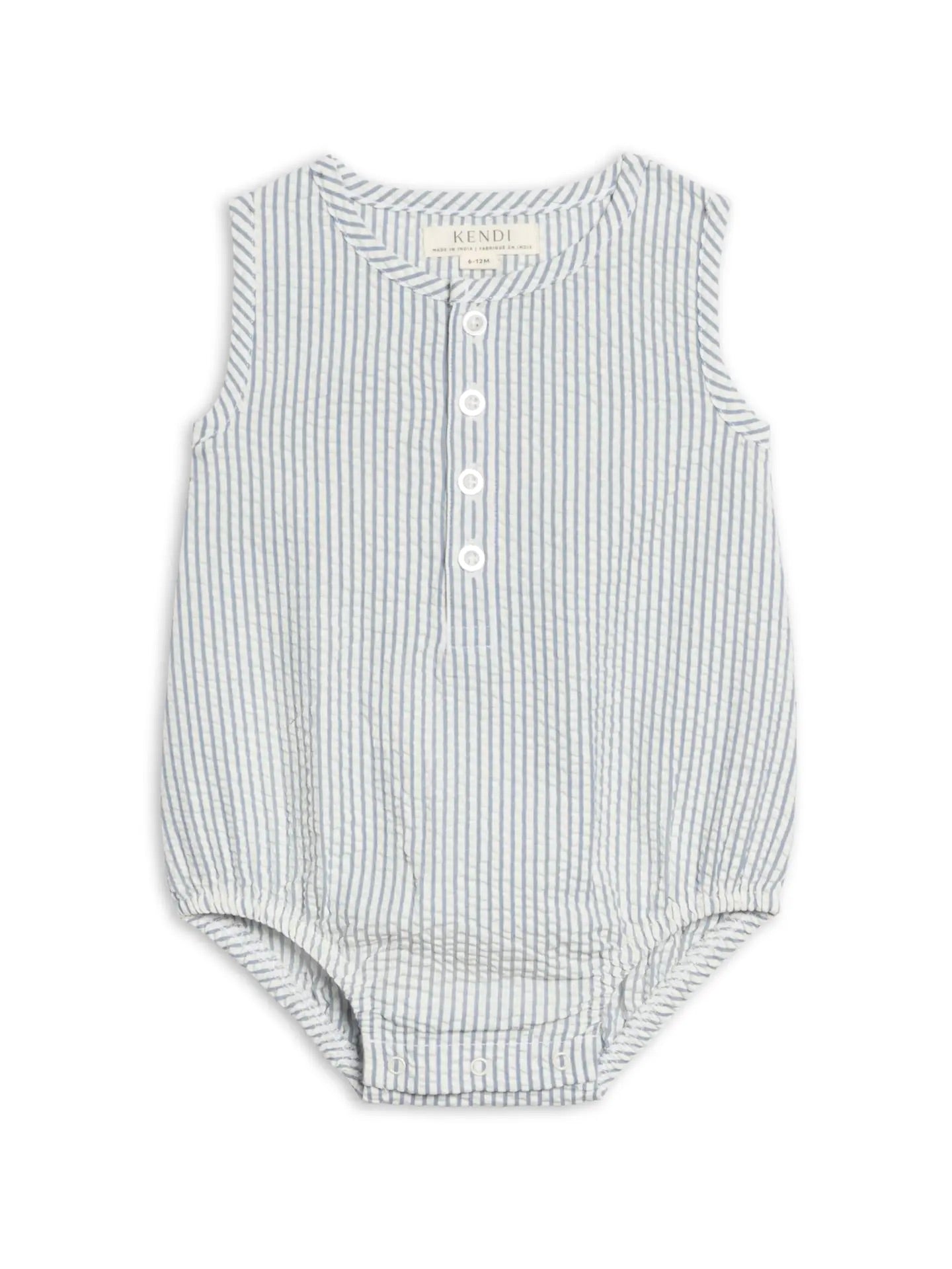 SEERSUCKER BUBBLE ROMPER