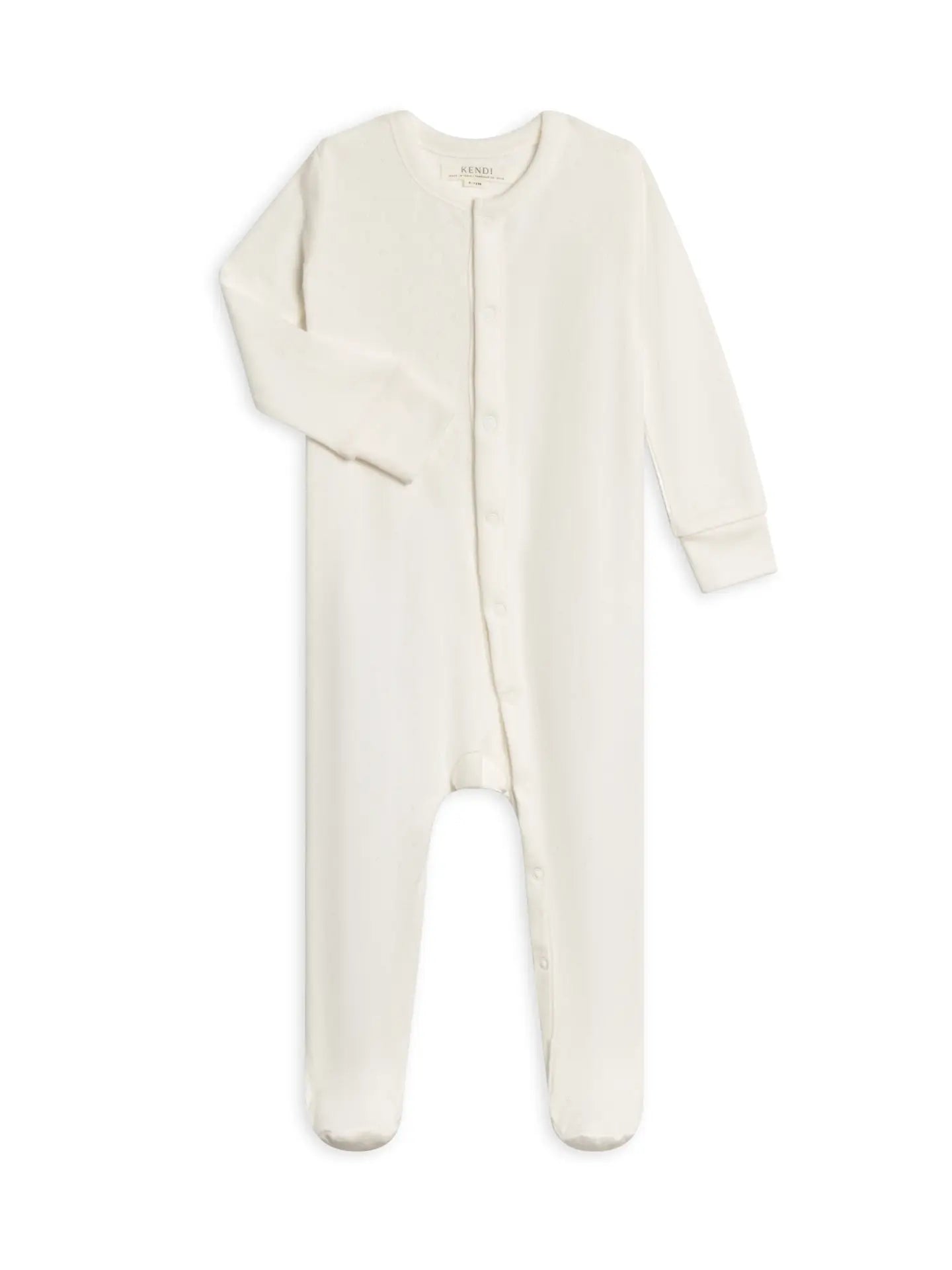 SKYLAR POINTELLE SLEEPER ROMPER