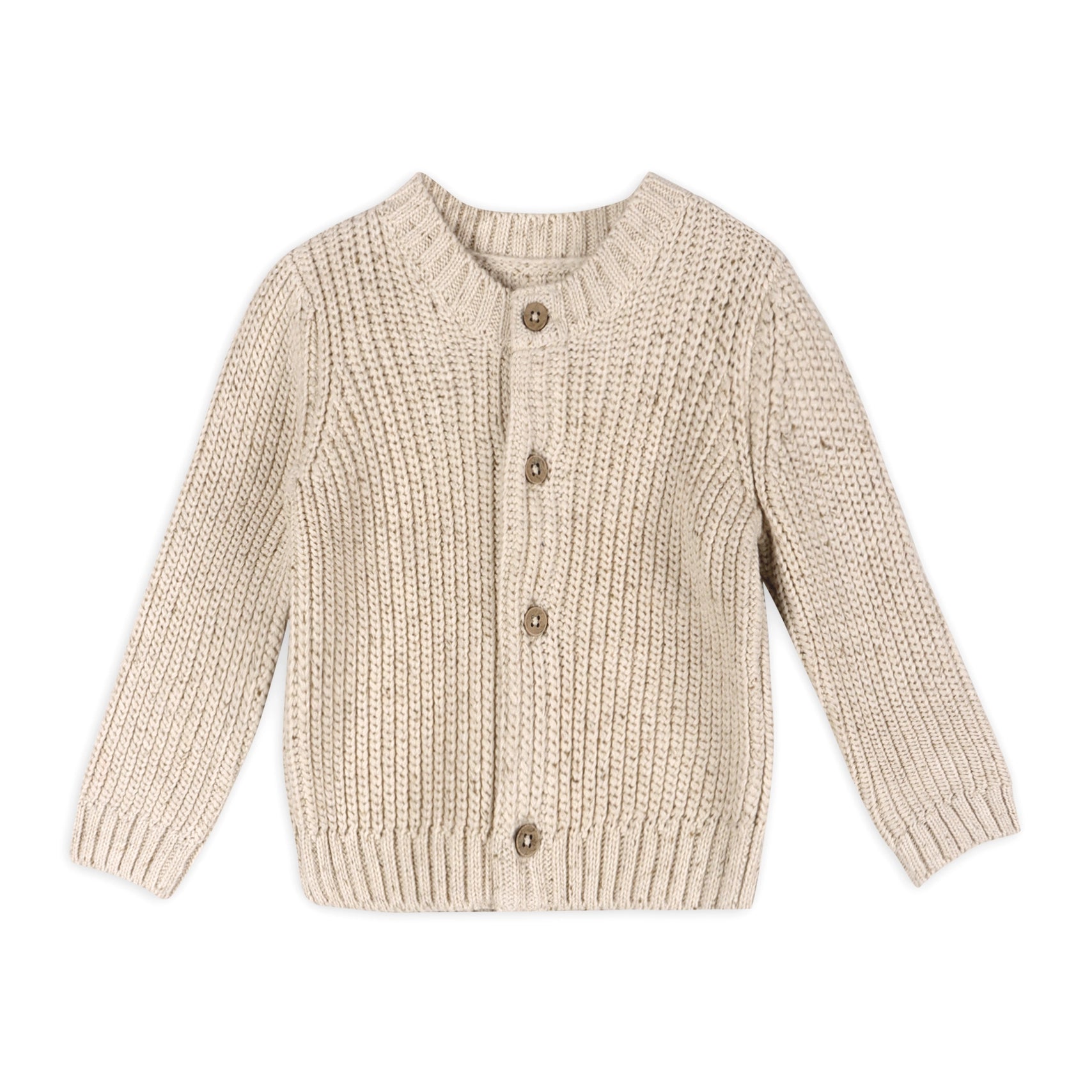 CHUNKY KNIT BABY CARDIGAN