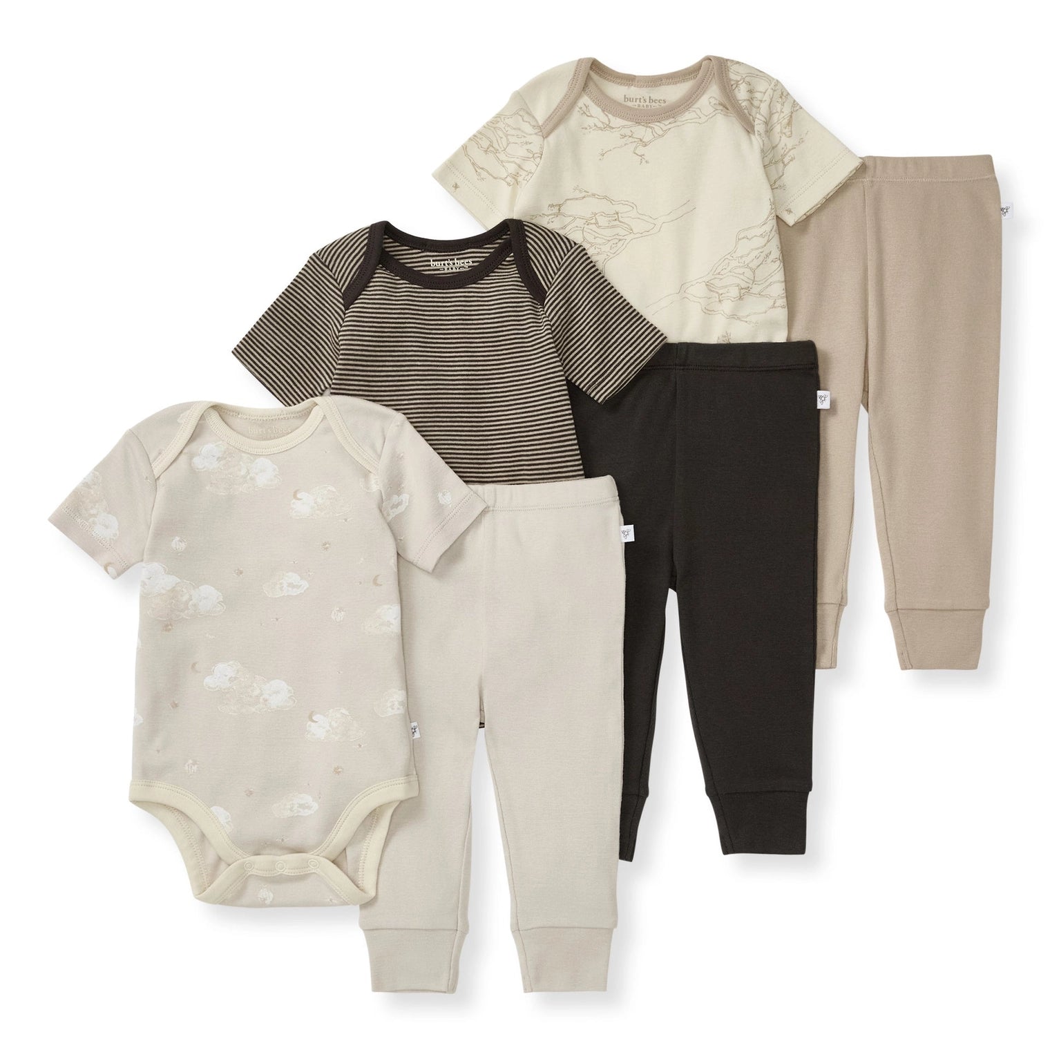 BODYSUIT AND PANT SET (3 PACK)