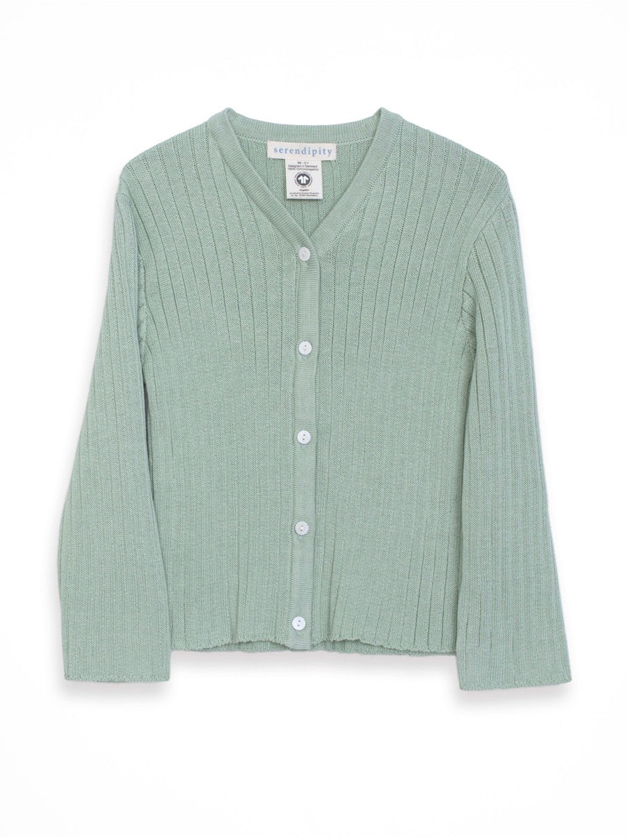 RIB CARDIGAN