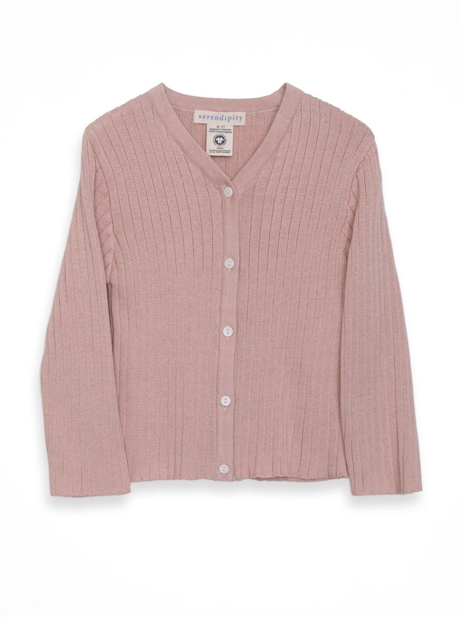 RIB CARDIGAN