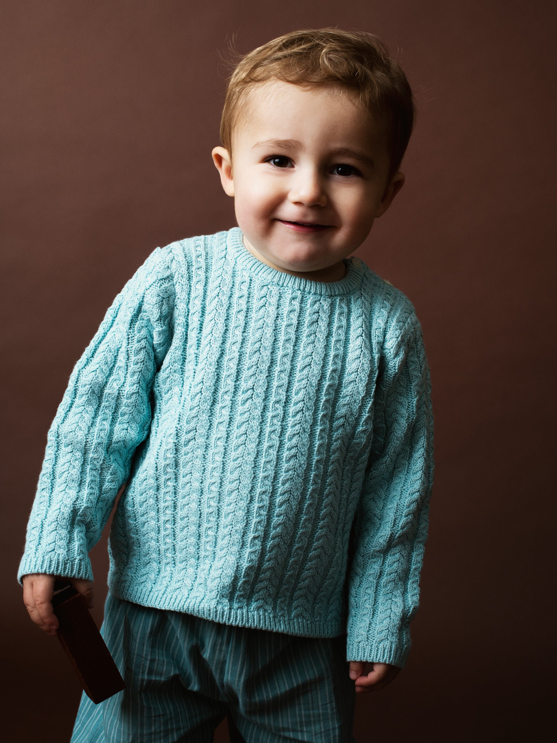BABY CABLE SWEATER