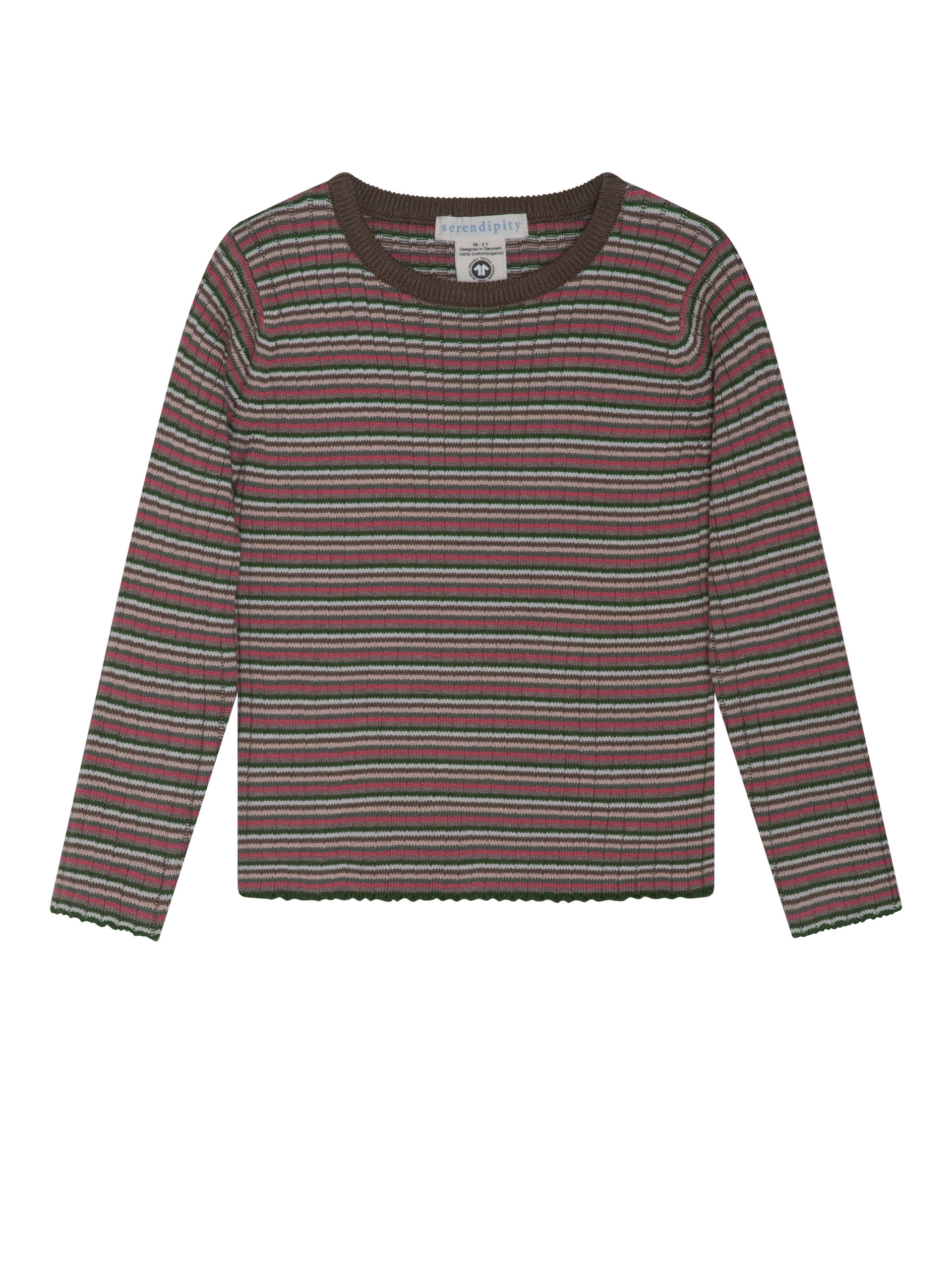 RIB KNIT BLOUSE