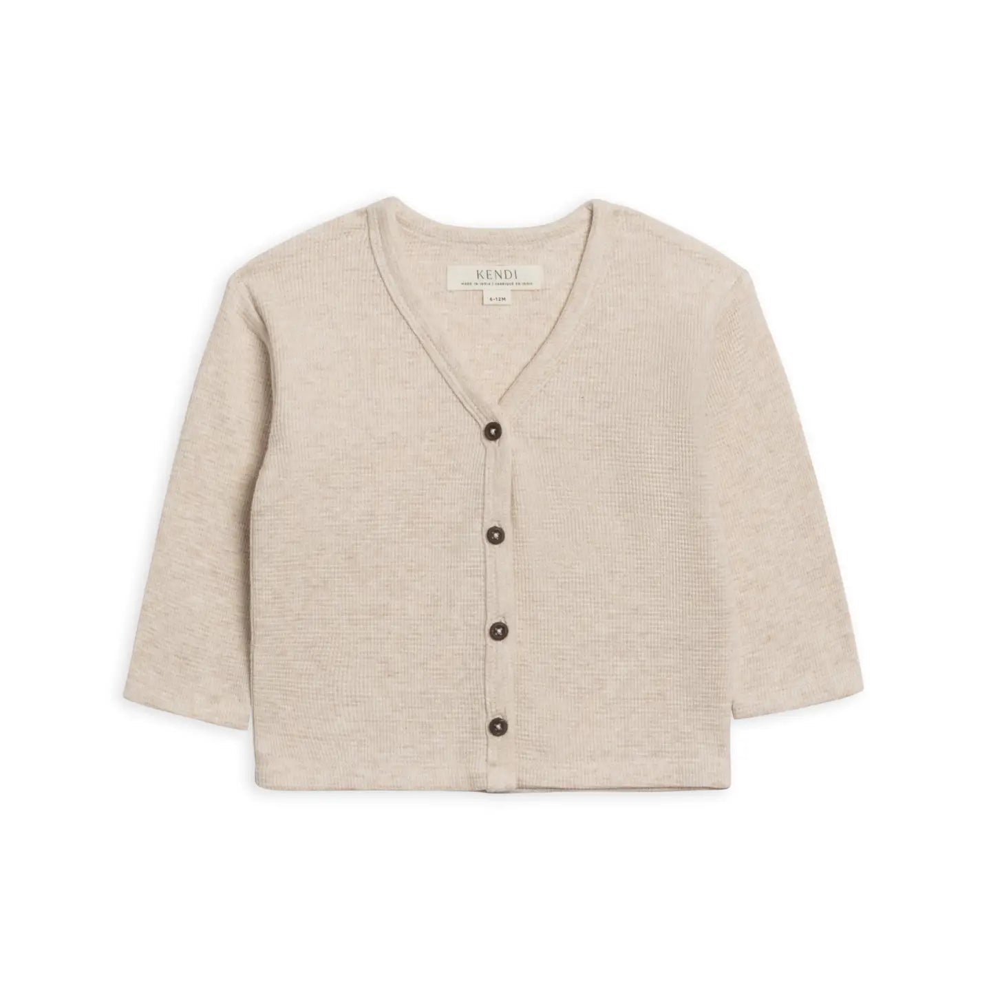 WELLS WAFFLE CARDIGAN