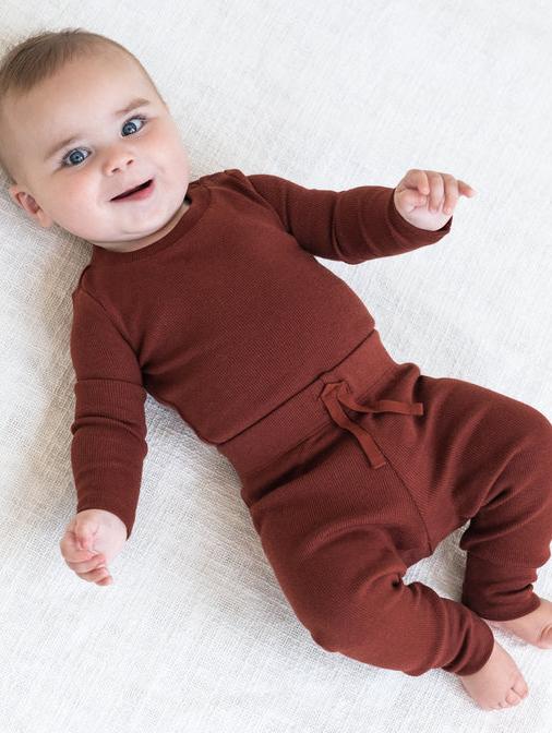 BABY CHARLIE RIBBED JOGGERS