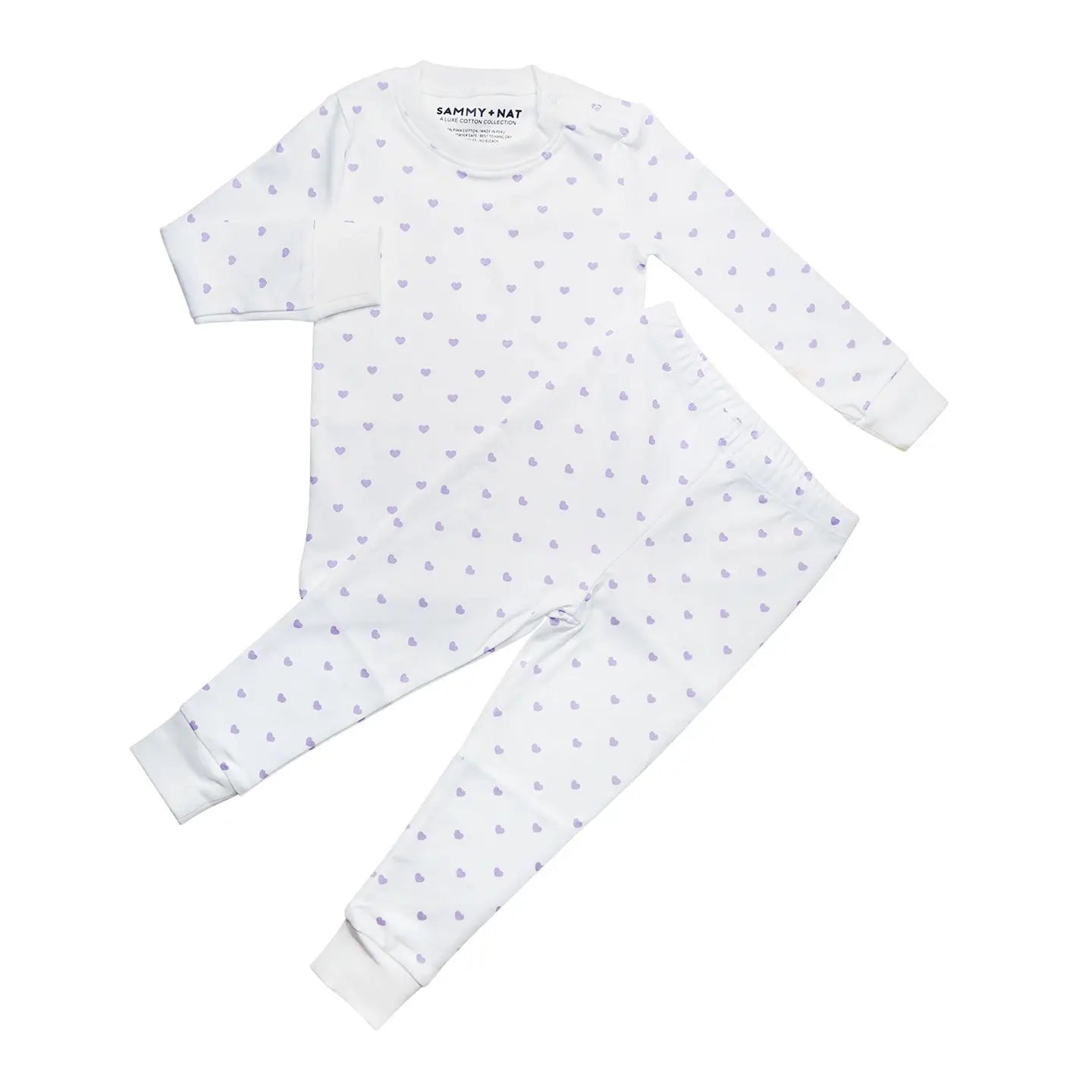 PAJAMA SET LAVENDER LOVE