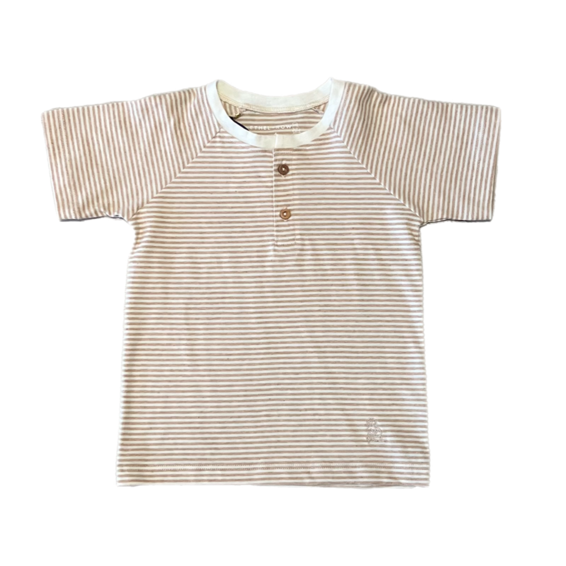 S/S HENLEY TEE STRIPE