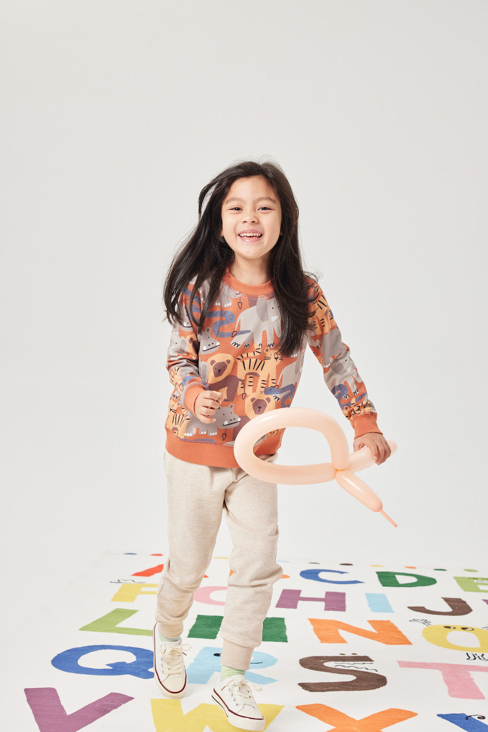 ORGANIC SAFARI SWEATSHIRT