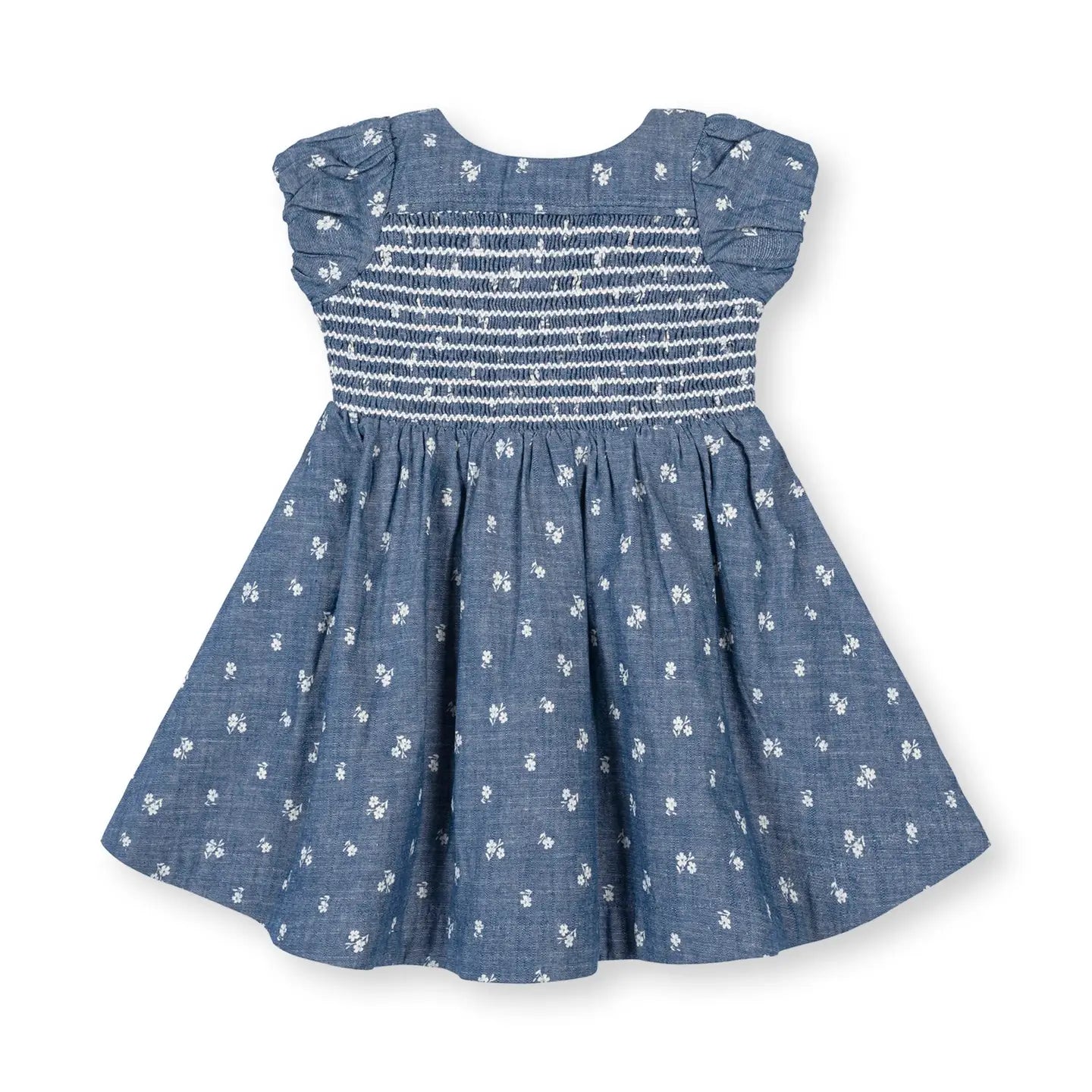 ORGANIC CHAMBRAY BABY DRESS