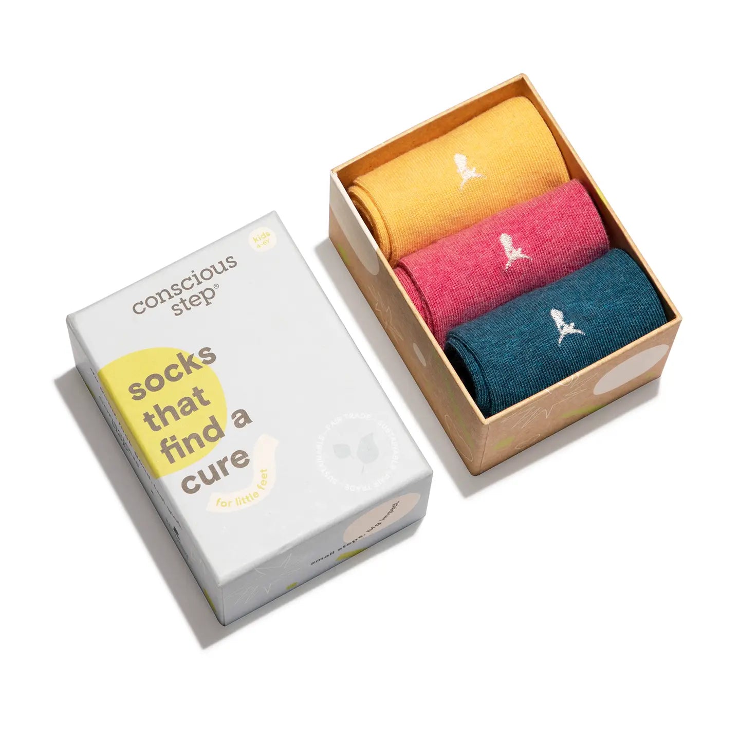 SOCKS THAT FIND A CURE (SET OF 3)