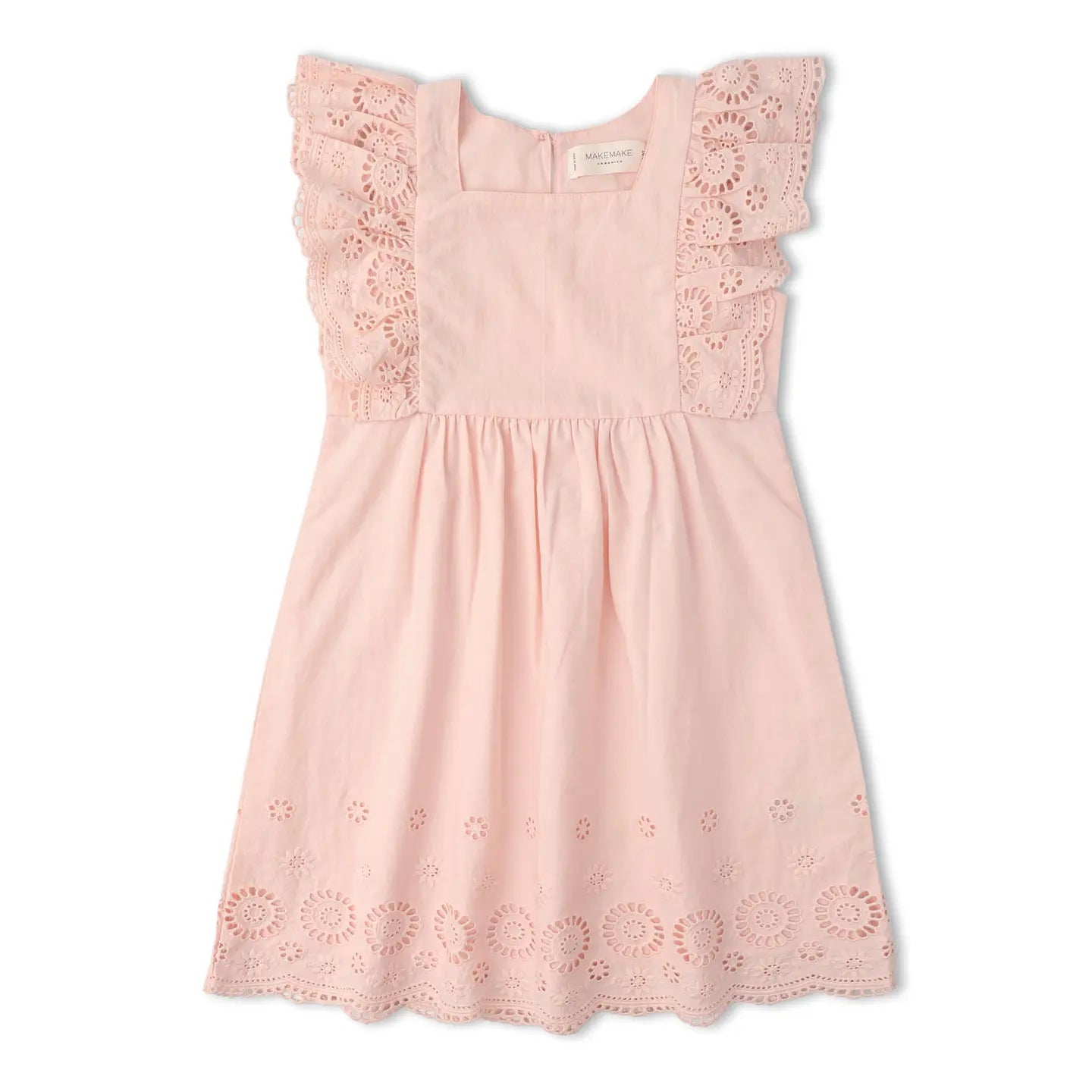 ORGANIC EYELET DRESS