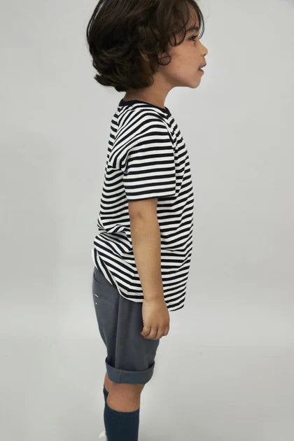 CREWNECK TEE STRIPE