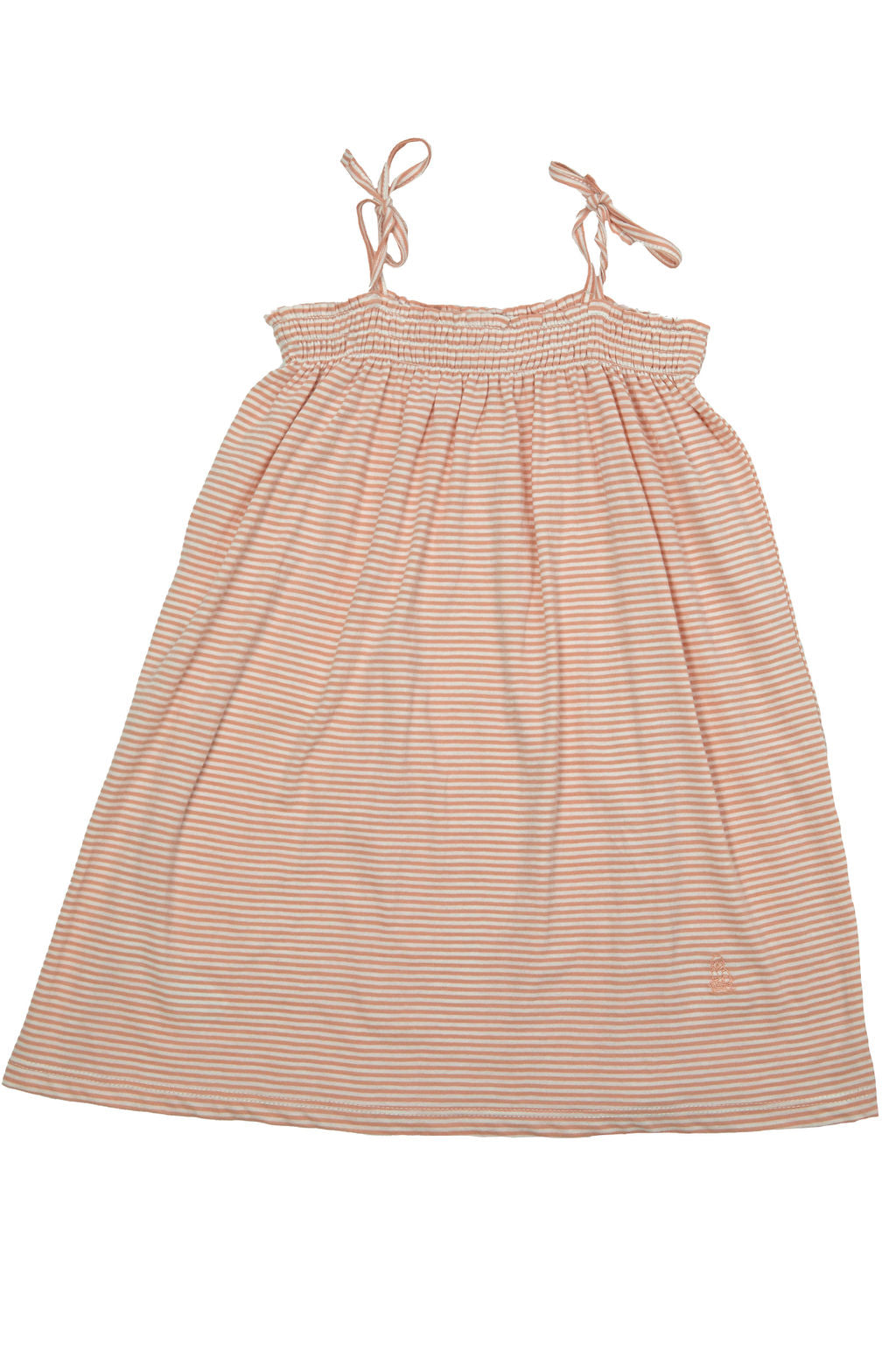 BABY TIE DRESS STRIPE