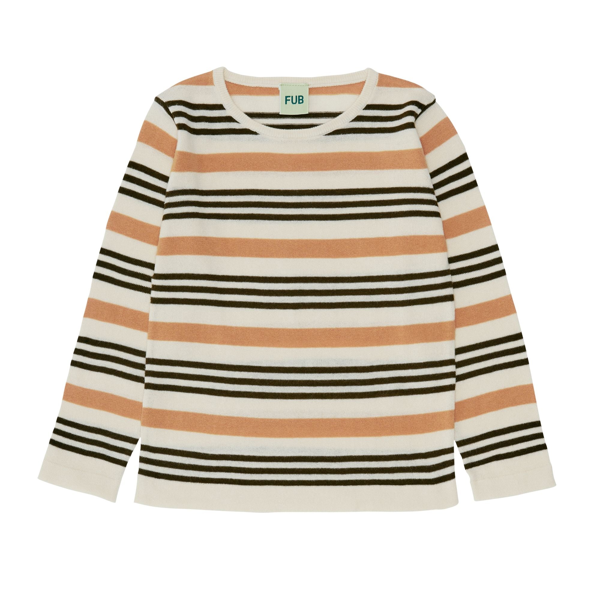 CONTRAST STRIPE BLOUSE