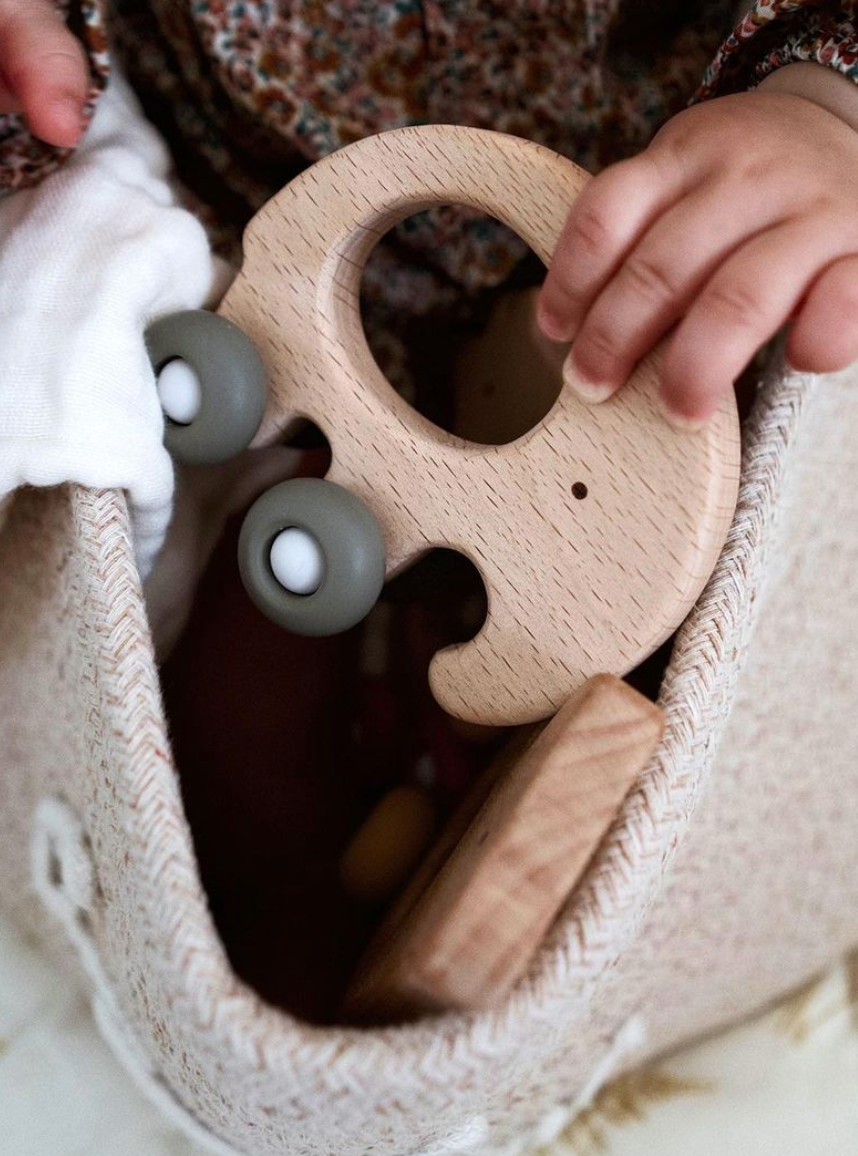 TEETHING PUSH TOY ELEPHANT