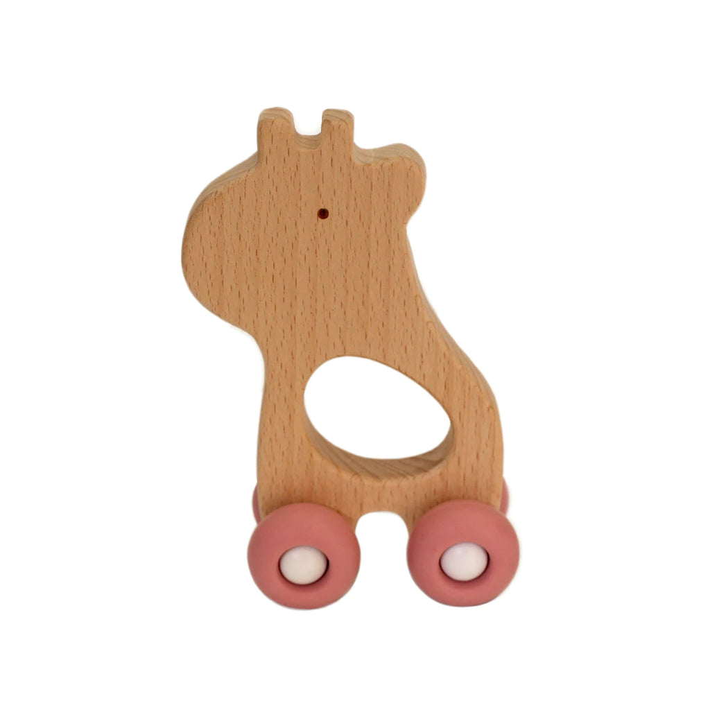 TEETHING PUSH TOY GIRAFFE