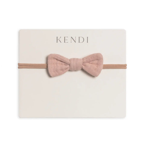 MUSLIN DAINTY BOW