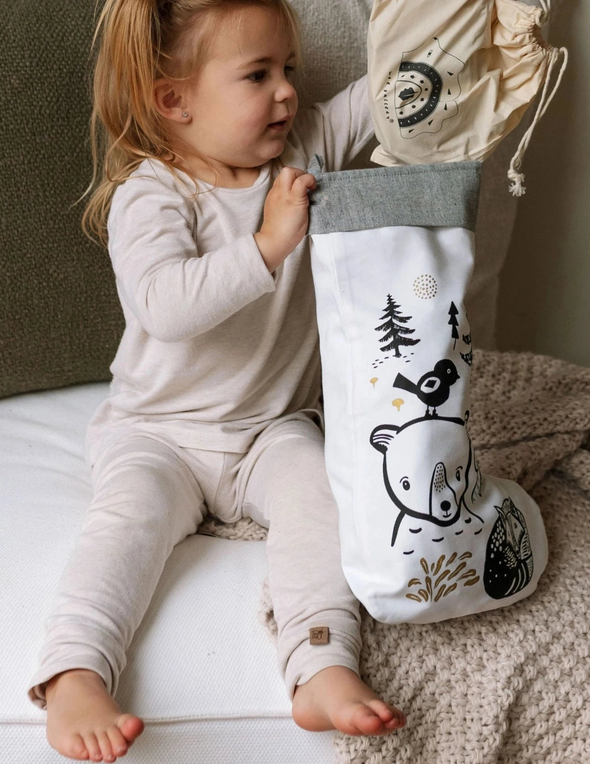 BEAR + FRIENDS HOLIDAY STOCKING