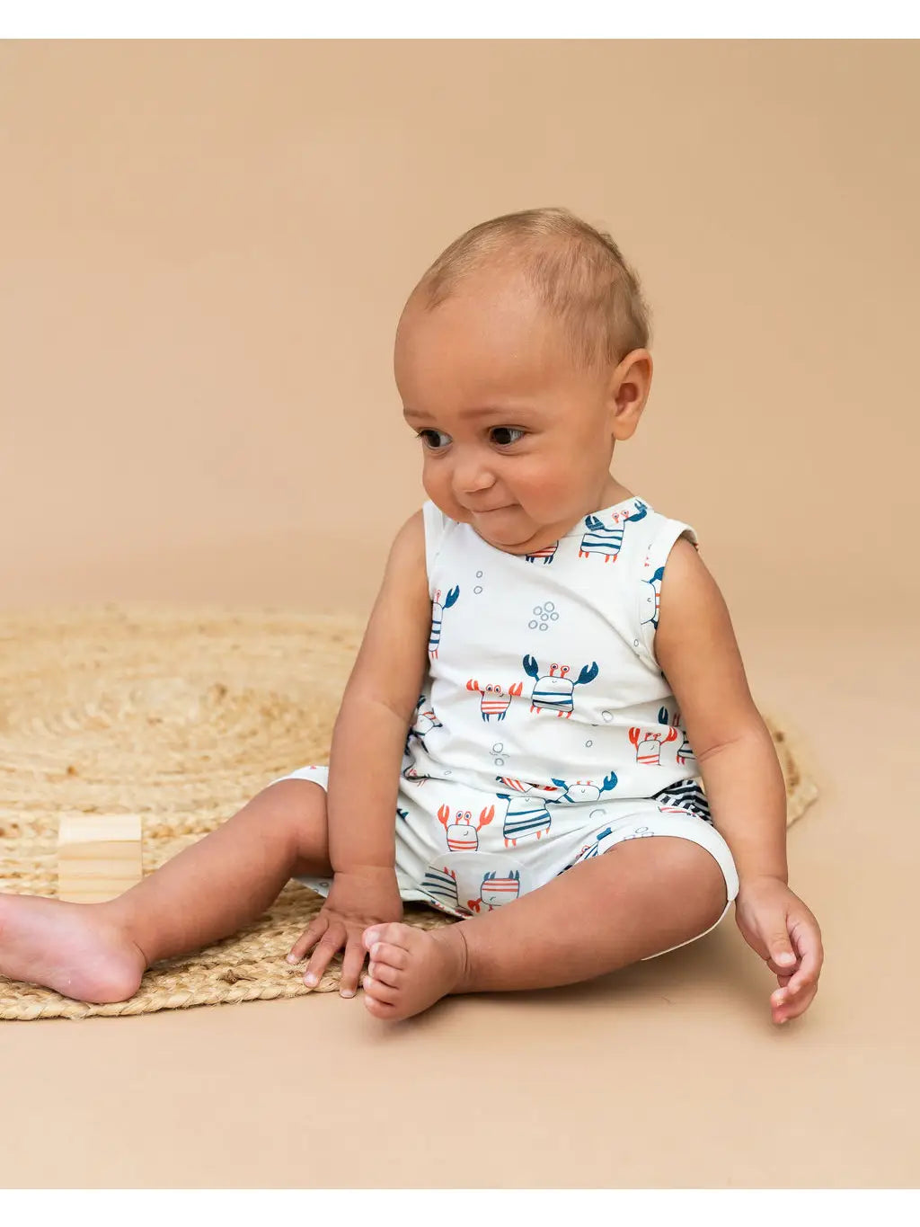 NAUTICAL CRAB ROMPER