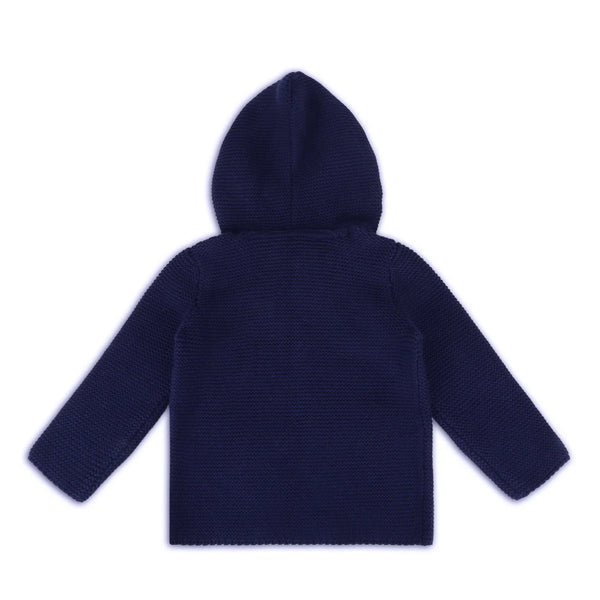 KNIT HOODED SWEATER