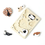 WOODEN TRAY PUZZLE BIRDS