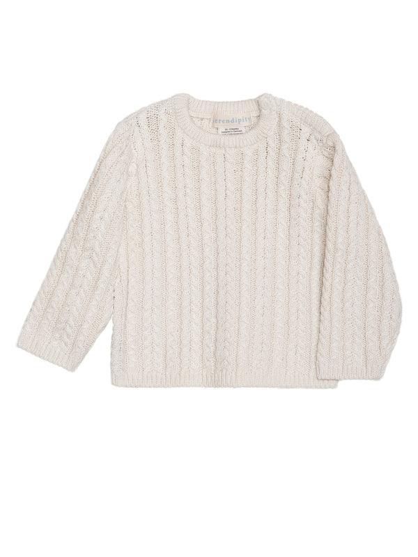 BABY CABLE SWEATER
