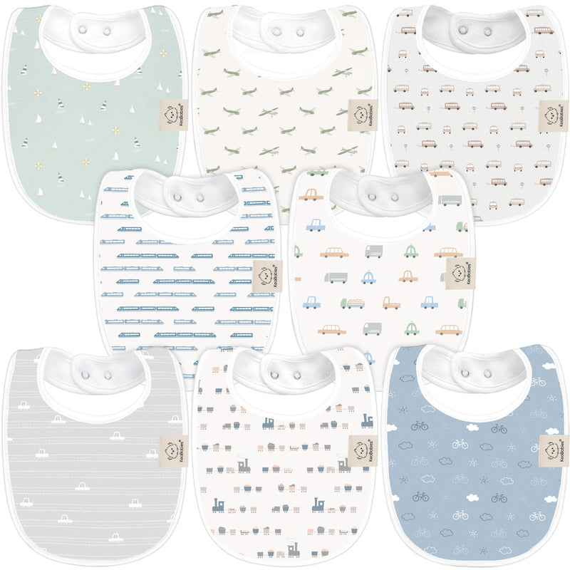 DROOL BIBS (8 PACK)