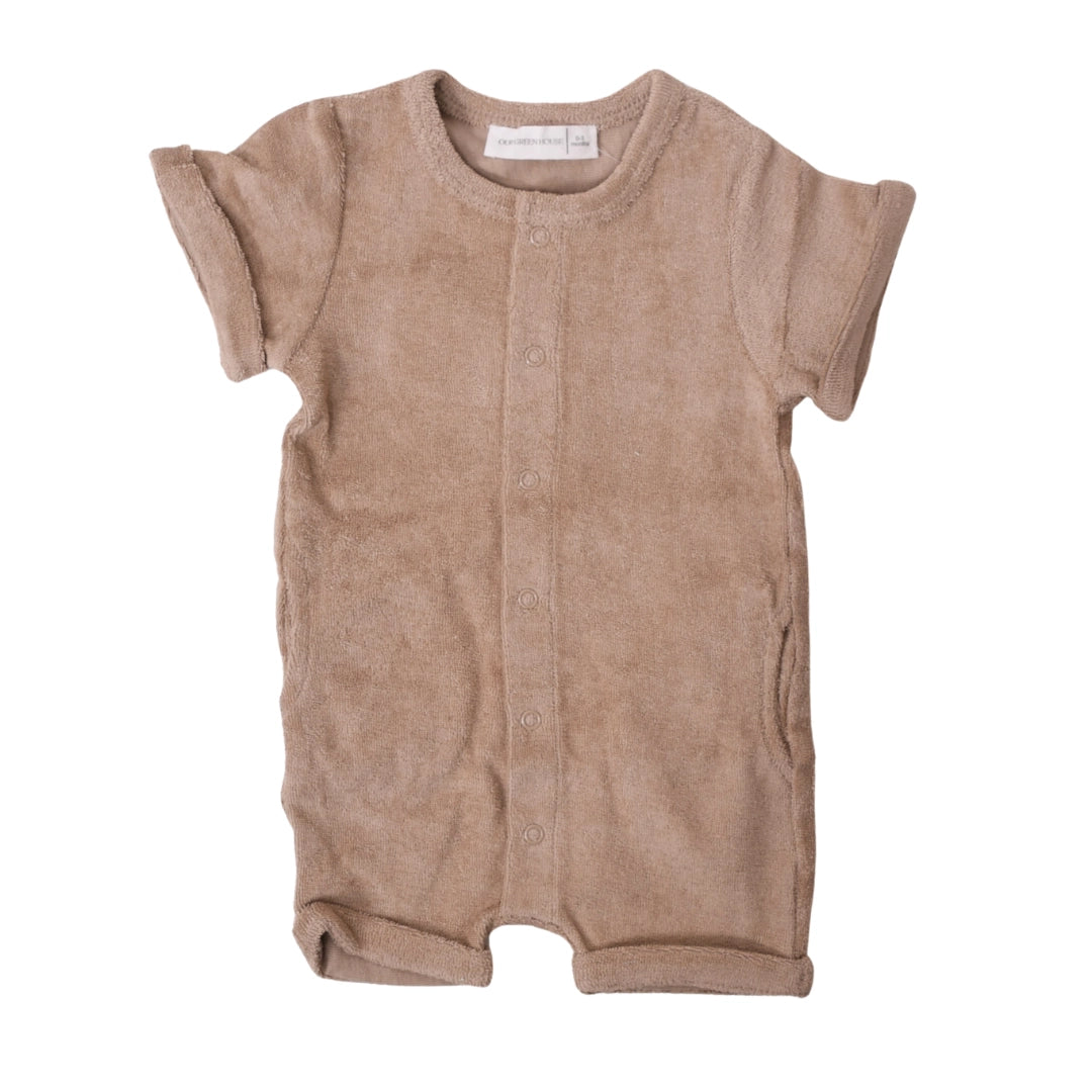 ORGANIC TERRY ROMPER