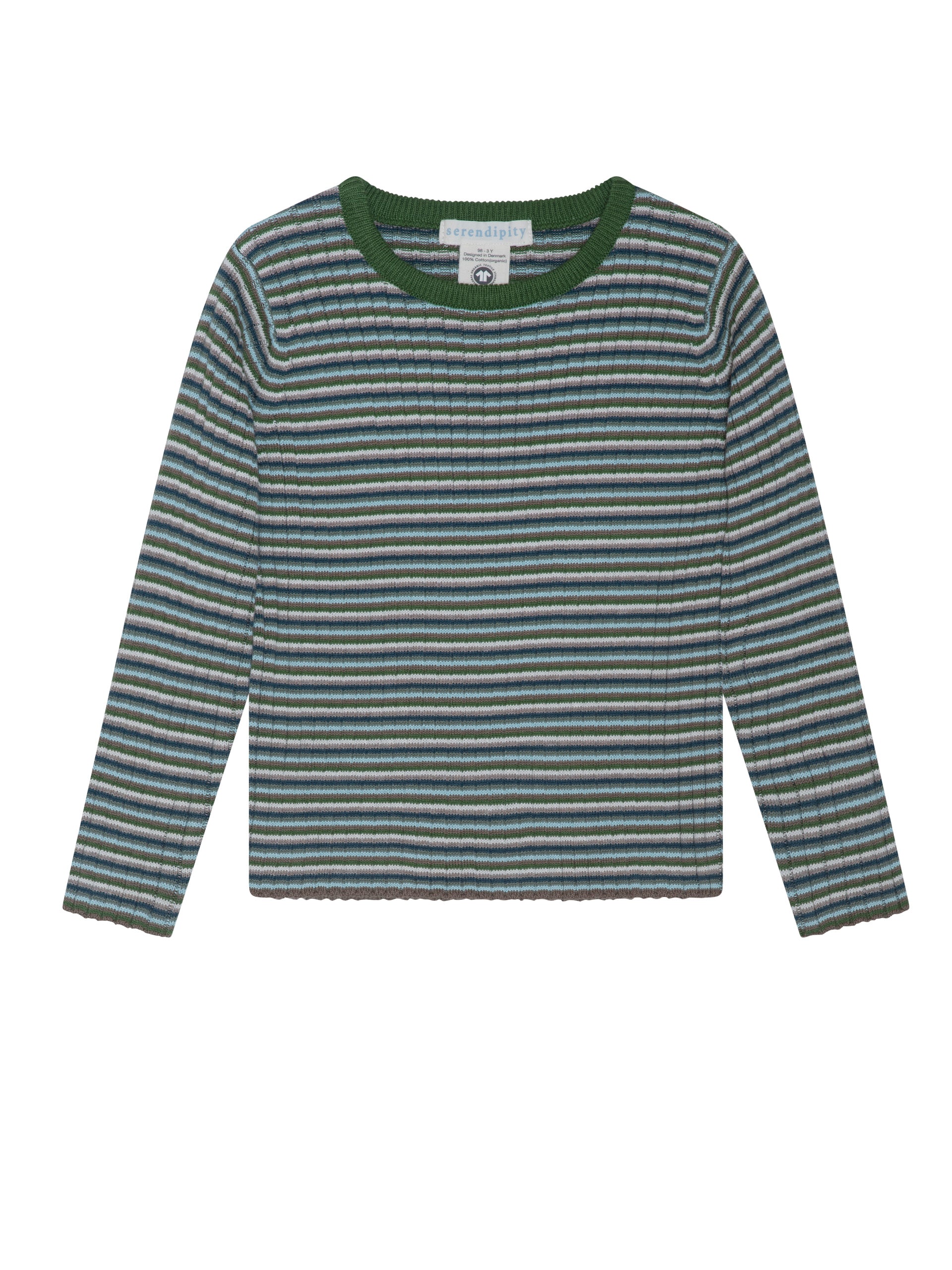 RIB KNIT BLOUSE