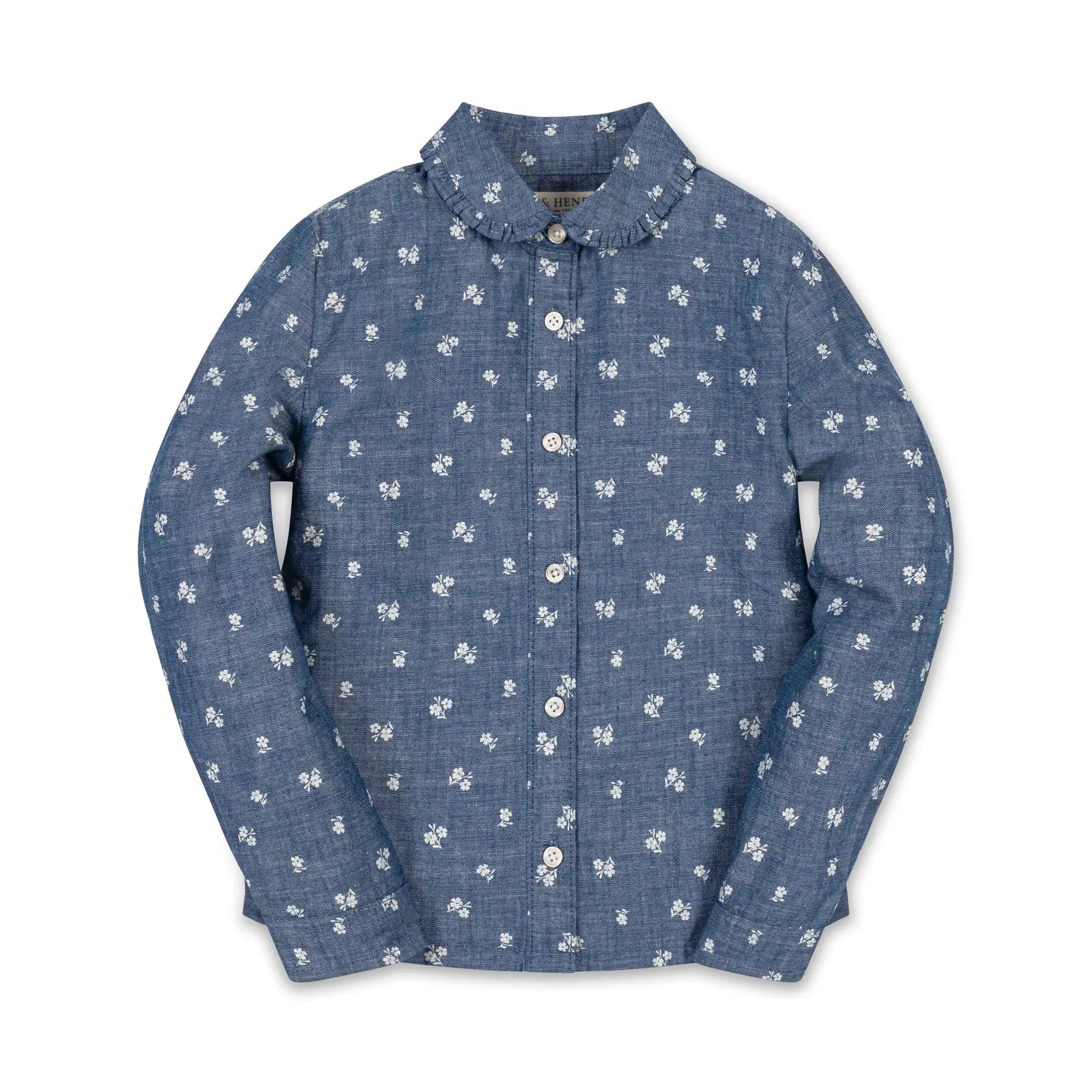 ORGANIC PETER PAN COLLAR SHIRT