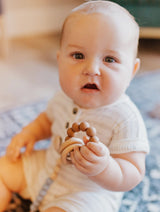 BEADED TEETHING RING