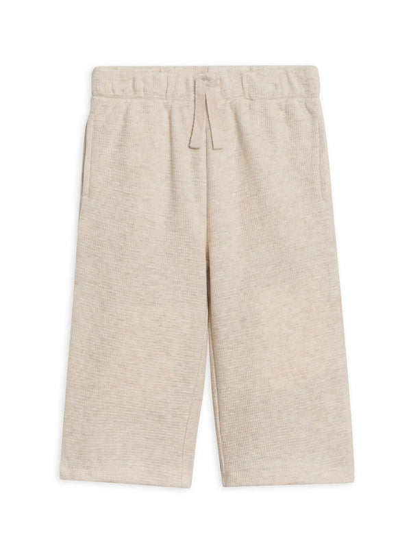 CLOVE WAFFLE STRAIGHT LEG PANTS