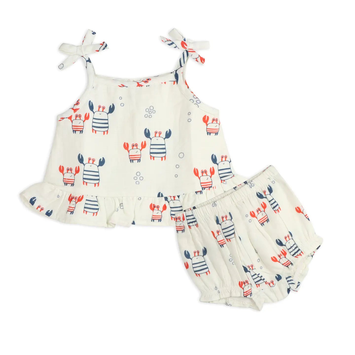 NAUTICAL CRAB BLOOMER SET
