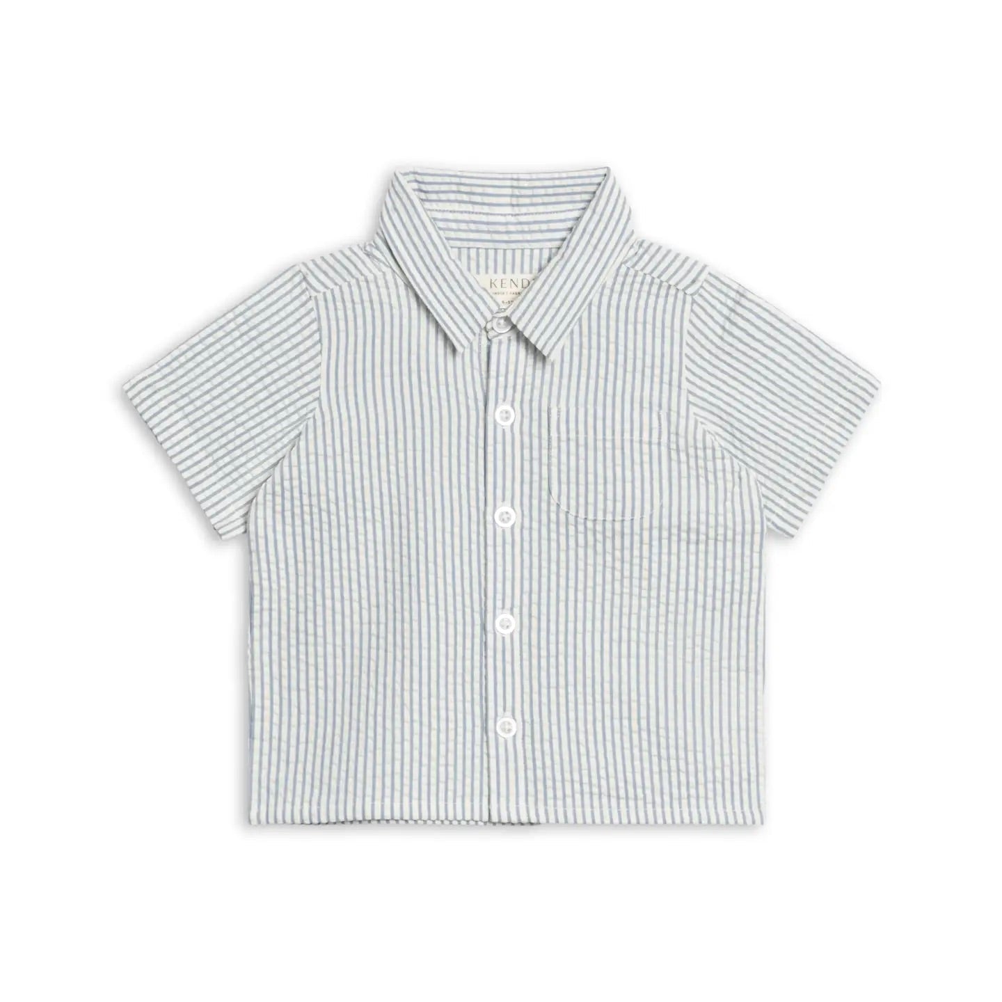 LANDON SEERSUCKER BUTTON DOWN