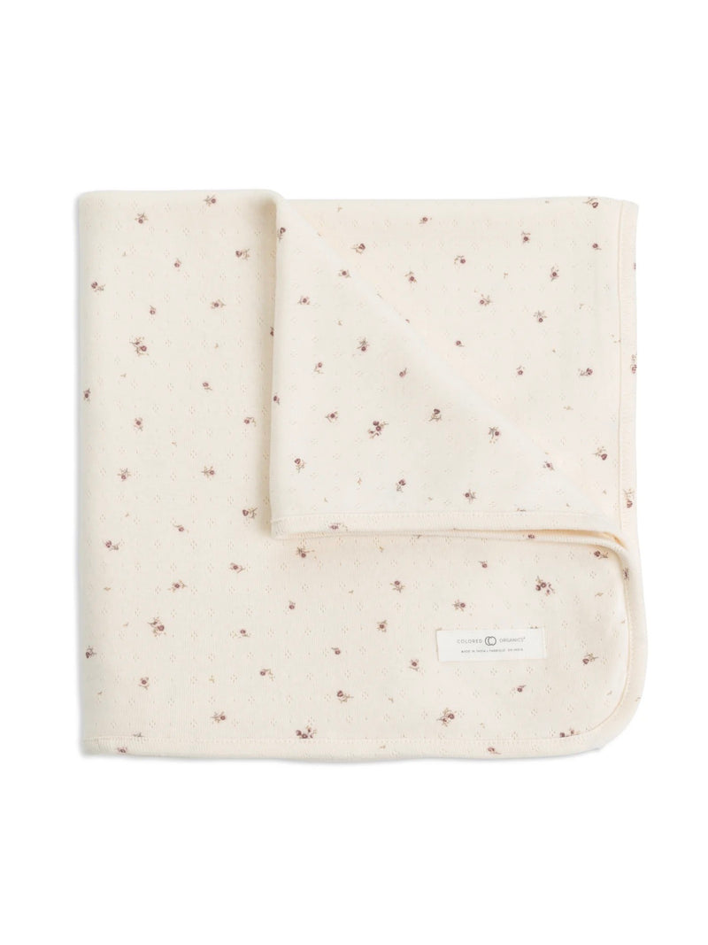 POINTELLE SWADDLE BLANKET