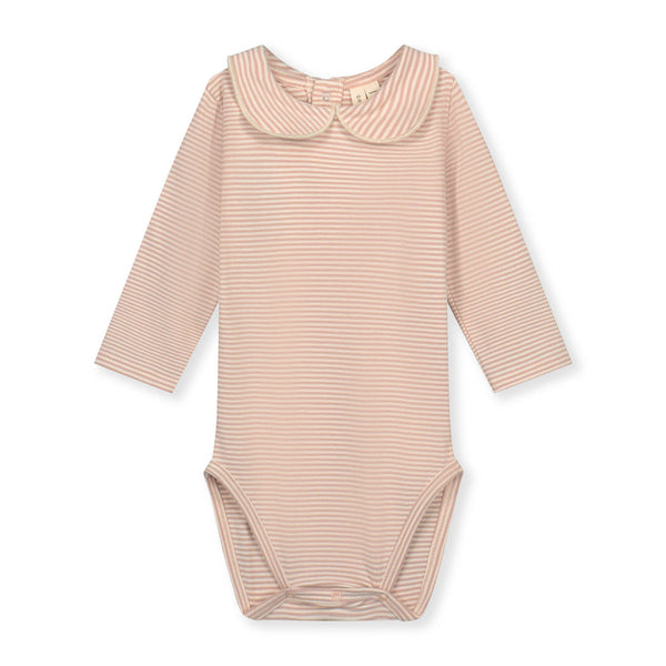 BABY COLLAR ONESIE STRIPE