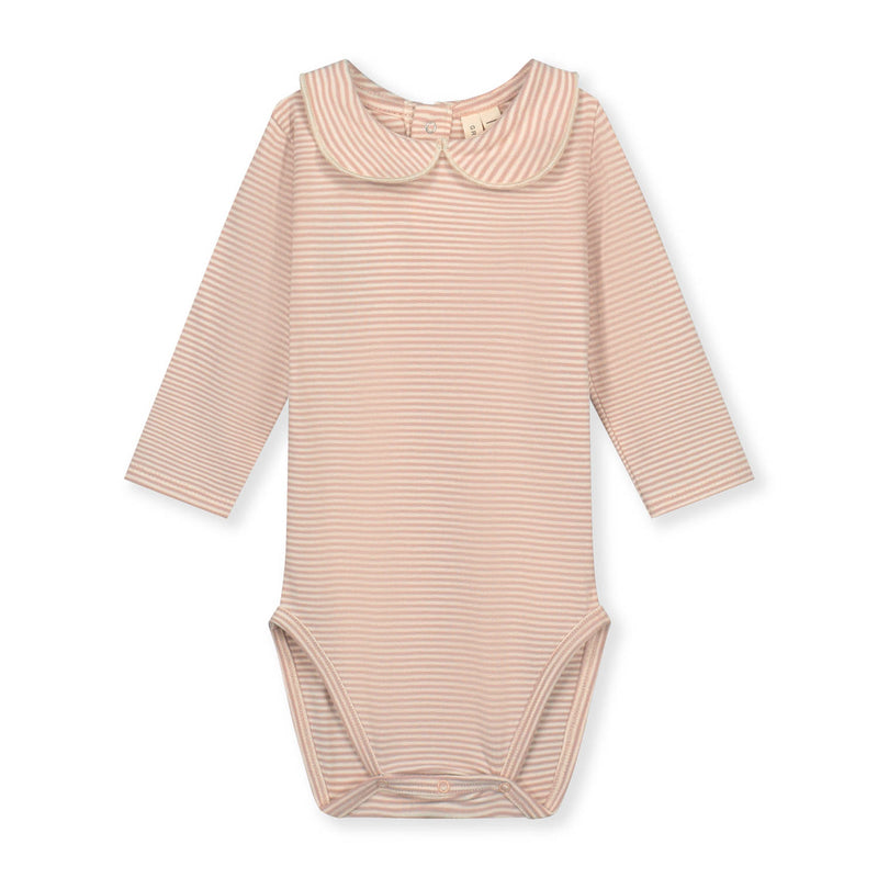 BABY COLLAR ONESIE STRIPE