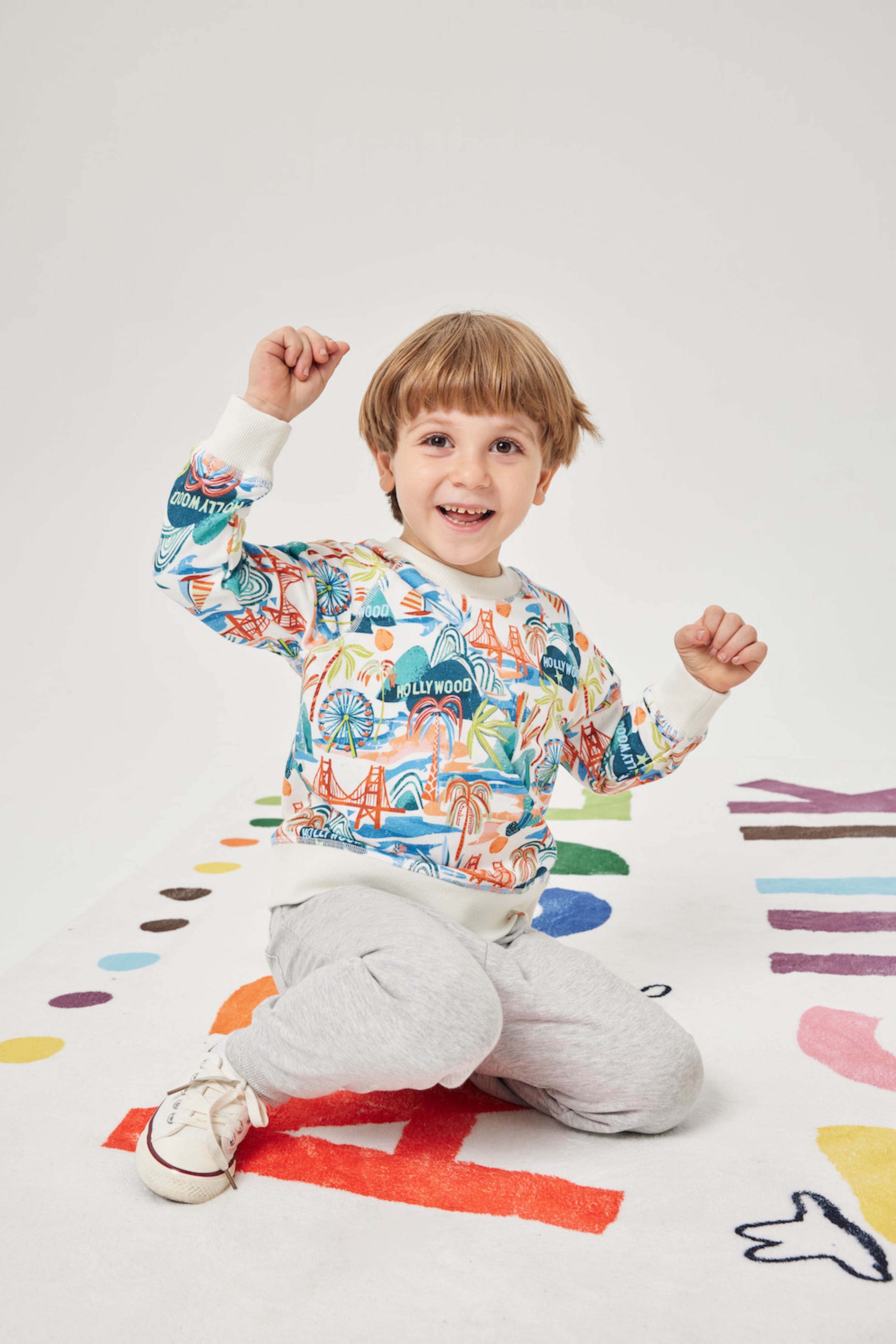 ORGANIC CALI ICONS SWEATSHIRT