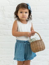 CALLIE RUFFLE SHORTS