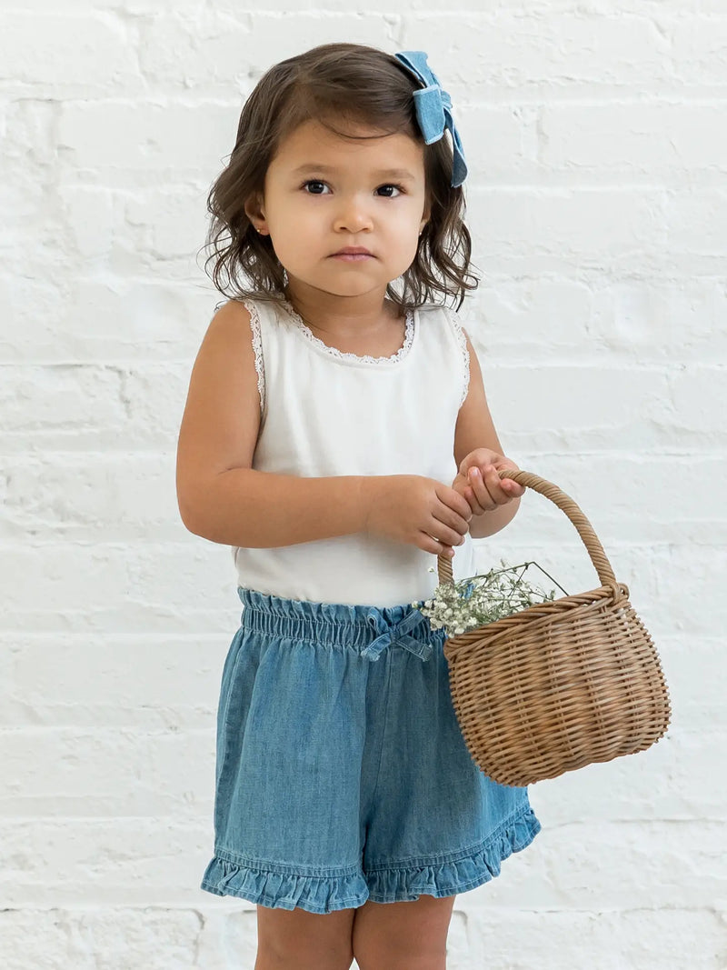 CALLIE RUFFLE SHORTS