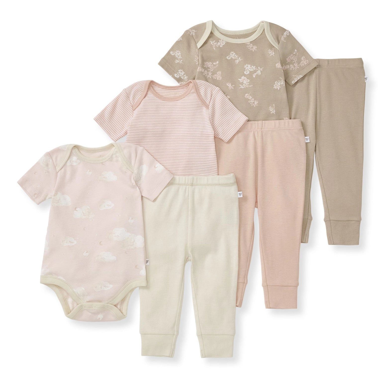 BODYSUIT AND PANT SET (3 PACK)