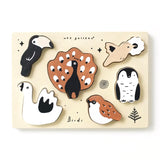 WOODEN TRAY PUZZLE BIRDS