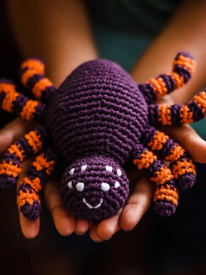 PURPLE SPIDER RATTLE