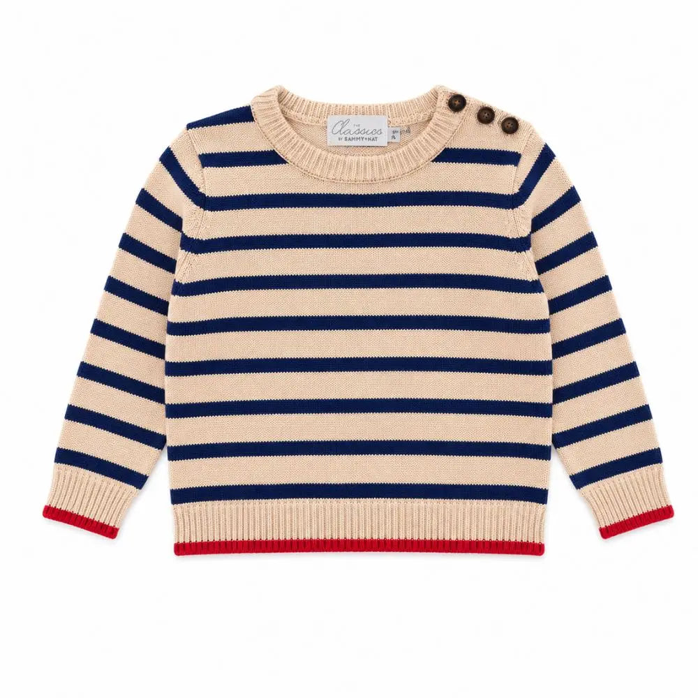 STRIPE SUMMER SWEATER