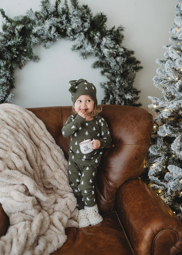 HOLIDAY PJ FROSTY PINE