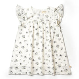 ORGANIC FLUTTER DRESS
