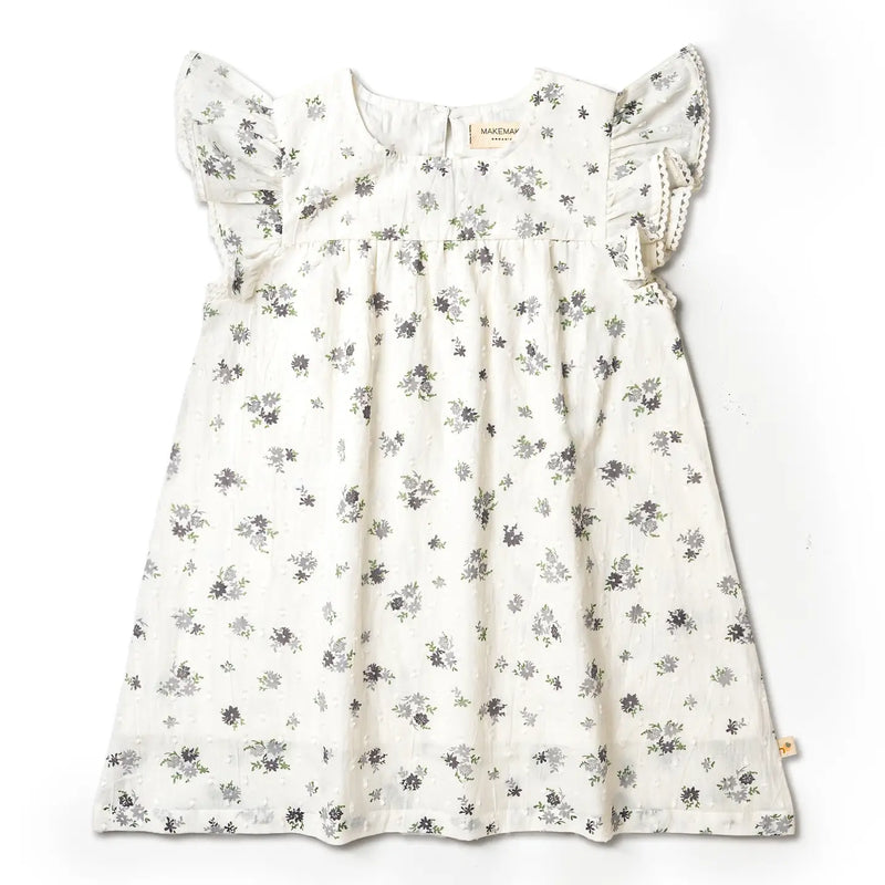ORGANIC FLUTTER DRESS