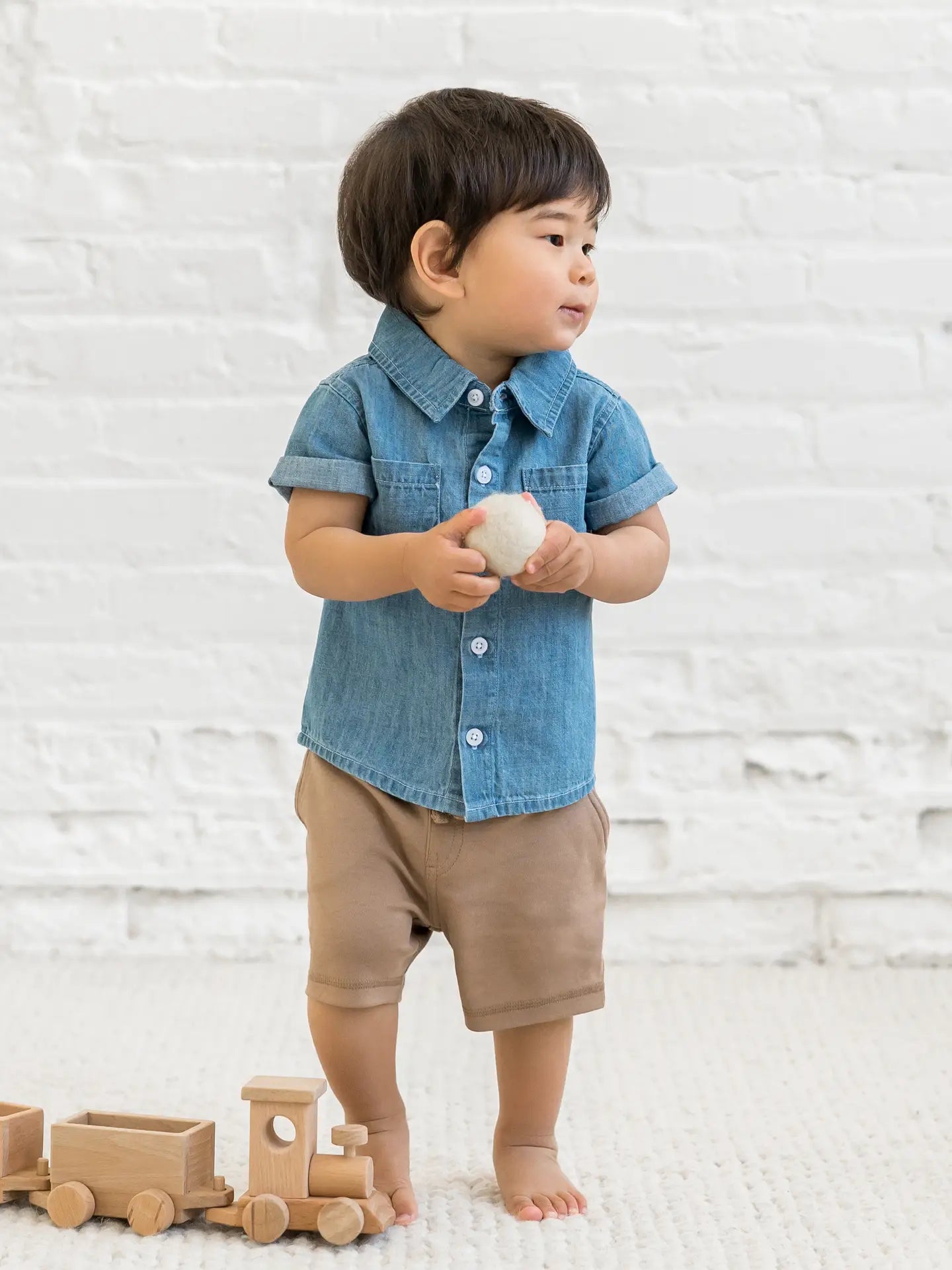 GRAHAM COLLARED BUTTON UP